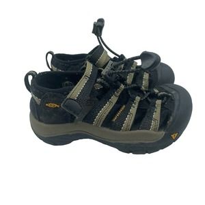 Keen Newport Sandals Brown Black Waterproof Washable Outdoor Kids Toddler 9